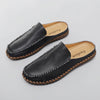 MEN'S LUXURY LEATHER MOC SANDALS SHOES MUA2874E6I