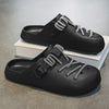 MEN'S CLOSED-TOE SOFT SOLE CASUAL CLOG SANDALS MUA3046E3F