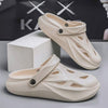 MEN'S FASHIONABLE CLOSED-TOE ANTI-SLIP BEACH CLOGS MUA0947F1F
