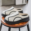 MEN'S THICK-SOLED CASUAL SLIP-ON CLOSED-TOE MULES MUA0736G0F