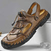 MEN'S BREATHABLE VERSATILE OUTDOOR CLOSED-TOE SANDALS MUA2890E1F
