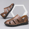 MEN'S CLASSIC LEATHER SANDALS SHOES MUA2603E4I