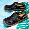 MEN'S COMFORTABLE LEATHER CUSHION SANDALS FOR CASUAL & OUTDOOR 42576162YL